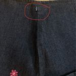 BlueAsphalt Embroidered Denim Skort (Skirt+Short) Photo 6