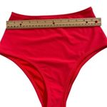 Aerie XS High-Waisted Cheeky Red bikini bottom Photo 6