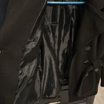 Iz Byer black pea coat, size small Photo 4