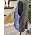 Democracy  Long Vest Faux Fur Rare Color Animal Print Small Size WPocket Photo 7