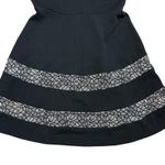 Ny Collection Black Lace Fit & Flare Cocktail Dress Medium Petite MP Party Goth Photo 1