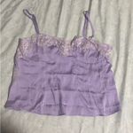 Free People Lavender Lace Trim Cami Top Photo 0