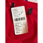 LIONESS  Rendezvous Mini Skirt in Crimson X-Large Womens Stretchy Ruffle Photo 7
