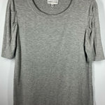 Gibson Latimer  Women's Round Neck Short Sleeve T-Shirt Gray Size Small Photo 0