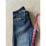 Silver Jeans  Capri Suki Womens Blue Embroidered Pocket Mid Rise‎ Denim Size 27 Photo 10