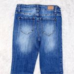 Judy Blue Straight Leg Fit JB8418 Tiered Ankle Hem Blue Denim Jeans 3/26 Photo 5
