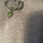 Hallmark peridot gemstone heart bracelet Photo 7