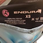 Endura Bike Cycling Short Sleeve Blue 1/4 Zip Shirt with Pockets Women's Size XS Photo 6