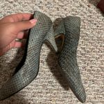 Prada  Vintage Python Scales Skin Leather Pumps- Size 35 Photo 7
