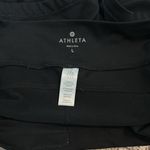 Athleta  black biker shorts Sz L Photo 2