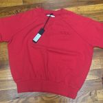 SoulCycle  red Embroidered crewneck Photo 1