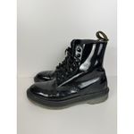 Dr. Martens Docs Pascal Stud Combat Boots Womens Size 7 Patent Leather Photo 2