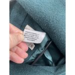 Talbots Vintage Wool Blend Green Medium Length Coat Size 10 Photo 3