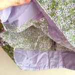 American Eagle Outfitters Stretch Floral Mini Skirt, Purple and Green, Size 4 Photo 6