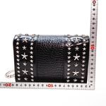 Jimmy Choo  Black Crossbody with Silver Star Accents Photo 1