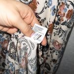 American Eagle  White Floral Tassel Maxi Dress Size Small Photo 6