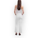 Madewell Curvy Kick Out Crop Jeans Women's T28 White Mid Rise Cotton 5 Pocket Photo 1