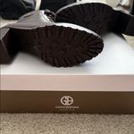 Giani Bernini Lace Up Brown Booties Photo 4