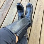 Comfy stylish leather boots in bigger size π€π€ Black Photo 6