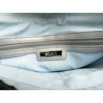 Tumi Black Nylon Purse Tote‎ Handbag Bag Leather Organizer Travel Photo 6