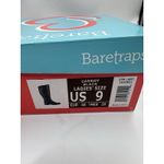 Baretraps  Ladies' Size 9, Cassidy Faux Leather Riding Boot Mid Calf Black New Photo 13