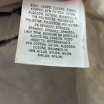 Anthropologie  Cream Striped Cardigan Small Photo 5