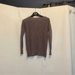 American Eagle  Brown Lace-Up Sweater Photo 1