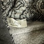 Blumin Paisley Accent Lightweight Gray Hoodie L Size L Photo 4