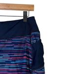 Athleta  Women's Running Shorts Size S Multi Color Stripe Athletic Sportswear Photo 4