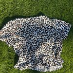 Beginning Boutique Leopard Print Wrap Blouse Photo 2