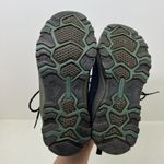 Lands' End Womens Navy blue Hiking Walking Mud Boots lace up cushioned size 7.5 Photo 5