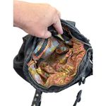 B Makowsky B. Makowsky Womens Black Leather Hobo Handbag Purse SKU 7808 Photo 7