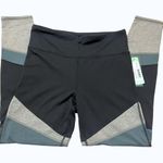 Threads 4 Thought MEDIUM Black/Gray Lynn Colorblock Legging Stitch Fix ReActive Photo 0