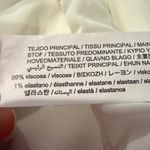 ZARA Satin Effect Ruched V-Neck Bodysuit Women's XL Ivory Boho Hippie Y2K Retro Photo 11