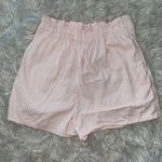 Urban Outfitters Pink and white striped shorts Photo 2