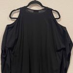 Anthropologie SHOW ME YOUR MUMU Off the Shoulder Black Tunic Blouse Photo 3