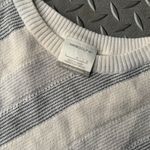 Nike Golf  sweater women’s gray knit preppy striped size small 98$ Photo 3