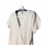 J.Crew Tie Wrap T Shirt Womens Size Small Subtle Pink V neck Short Sleeve NWOT Photo 2