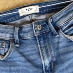 Abercrombie & Fitch The Super Skinny Ankle Mid Rise Frayed Jeans Photo 2