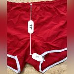 Nike Dri Fit Tempo Women’s Size Large Red Poly Running Shorts Photo 11
