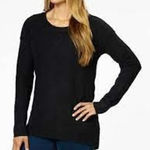 Calvin Klein Jeans  Crewneck Sweater Black Ribbed Photo 0