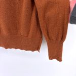 Tahari Cashmere V-Neck Sweater Large Brown Soft 2-Ply Luxury Minimalist Classic Photo 6