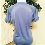 Reebok 🌸3/$15🌸  PLAY Dry Blue Athletic Short Sleeve Pullover Casual Top M Photo 5