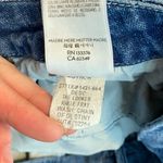 Mother The Looker Ankle Fray Jeans in chain of destiny size 31 high rise skinny Blue Photo 8