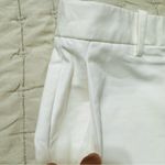 Gap Women White Tailored High Rise Pocketed Casual Elegant Shorts Size 0 Photo 4