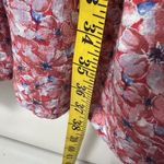 Knox Rose  Dress Boho Red Floral Short Tassel Ditsy Western Prairie Trave… Photo 11