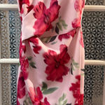 Quiz pink floral crepe scuba midi dress 12 Photo 0