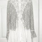 Free People White Lace Tell Tale Heart Dress Size Small Photo 1