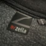 Zella womens zip- up heather grey sweatshirt with pockets- large Photo 4