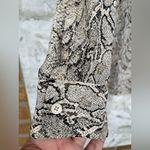 Equipment  Slim Signature snake effect print silk shirt XXL Photo 3